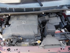 2016 Toyota Sienna SE Burgundy 3.5L AT 2WD #Z24687